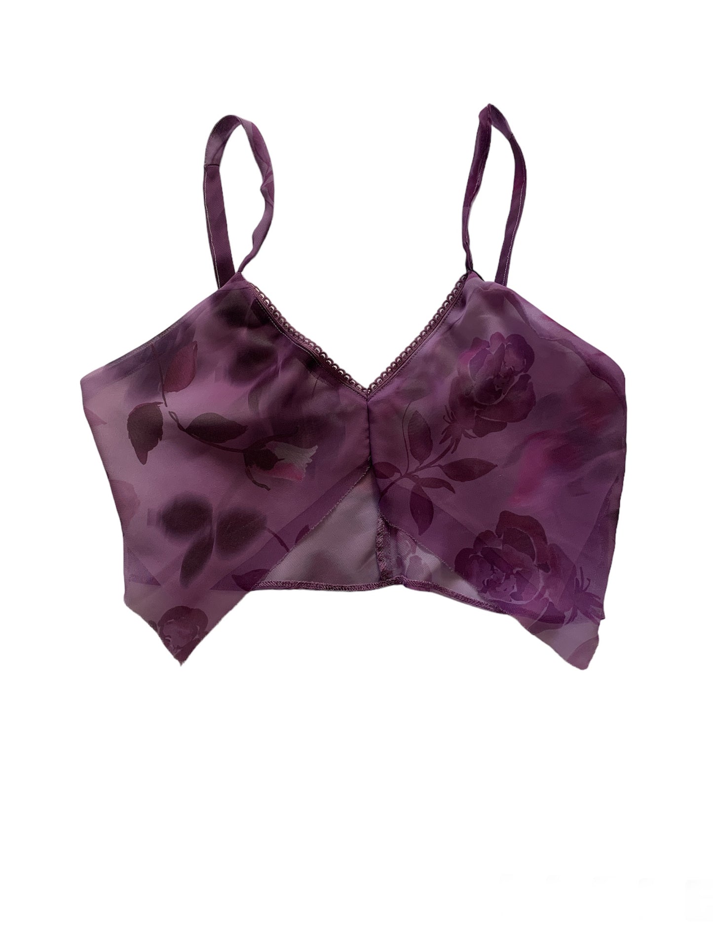 Purple Triangle Top