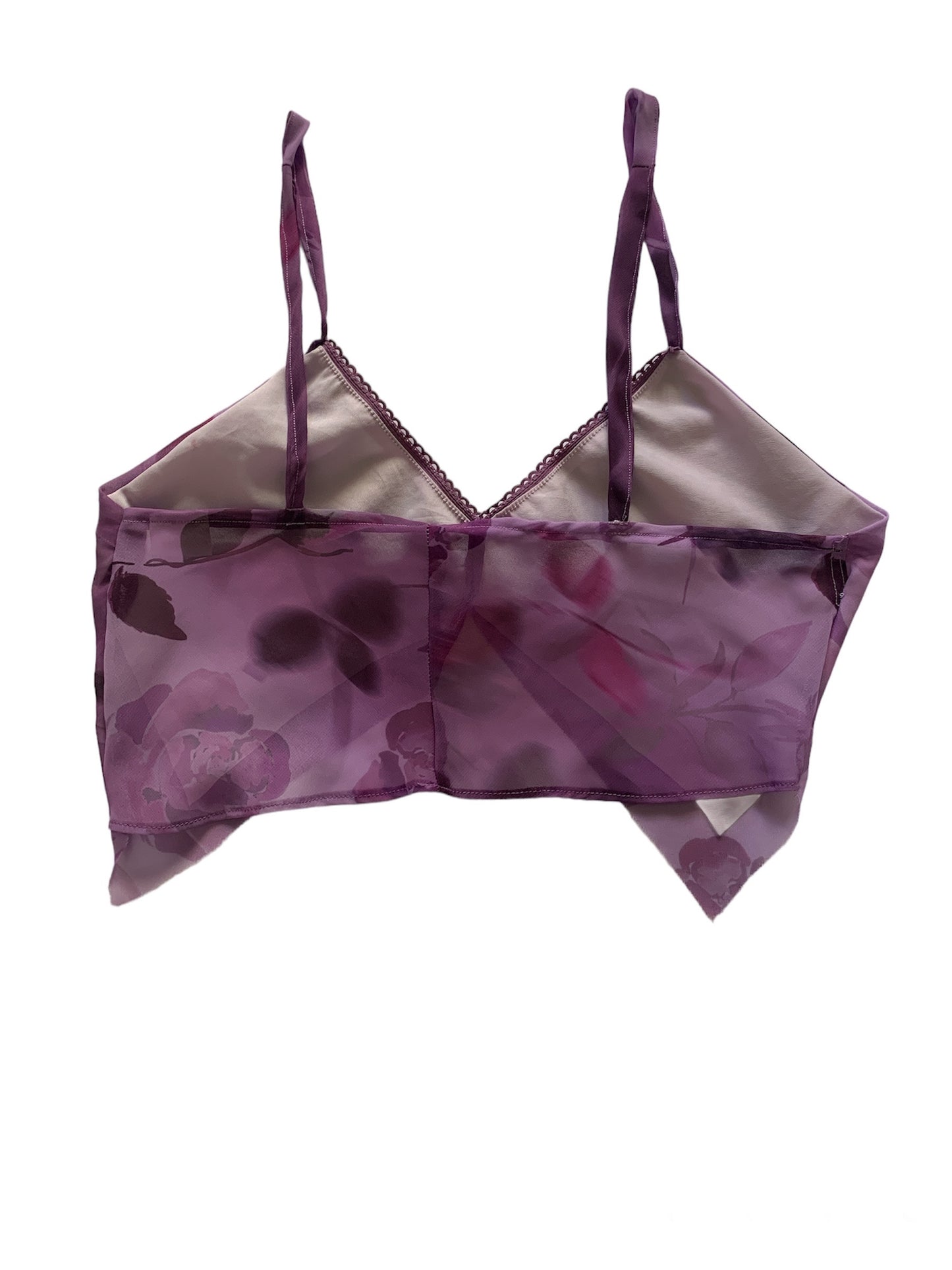 Purple Triangle Top